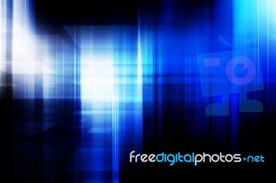 Abstract Blue Background Stock Image