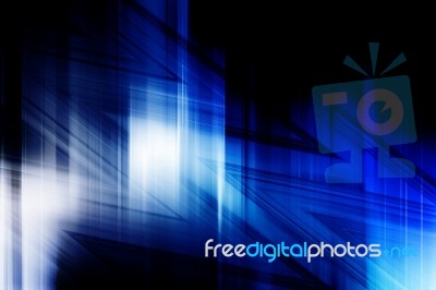 Abstract Blue Background Stock Image