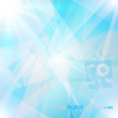 Abstract Blue Background Stock Image