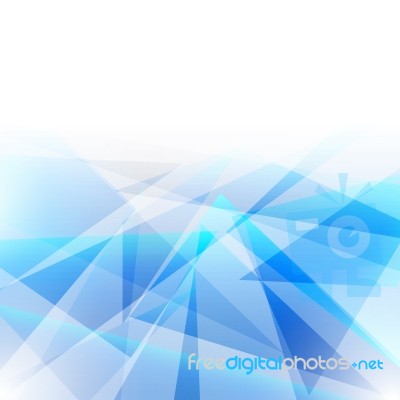 Abstract Blue Background Stock Image