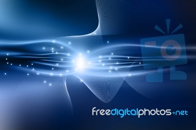 Abstract Blue  Background Stock Image