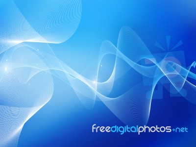 Abstract Blue Background Stock Image