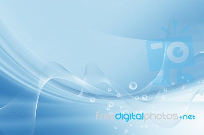 Abstract Blue Background Stock Image