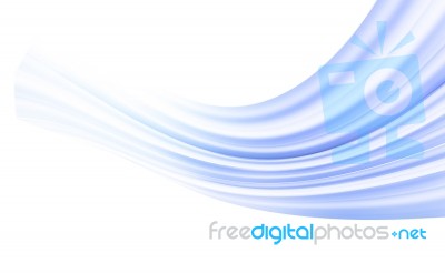 Abstract Blue Background Stock Image