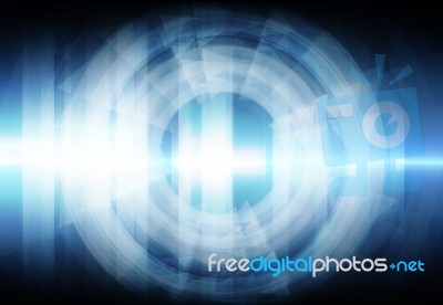 Abstract Blue Background Stock Image