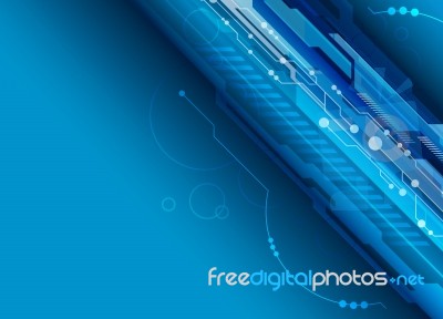 Abstract blue Background Stock Image