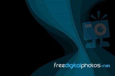 Abstract Blue Shapes Scene Motion Graphics Stock Image