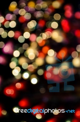 Abstract Blur Lights Stock Photo