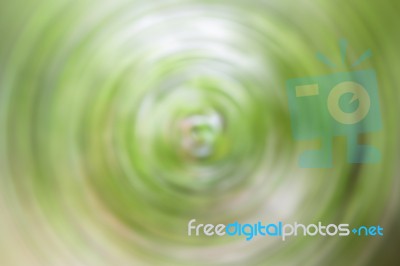 Abstract Blurred Green Leaves Background Stock Photo