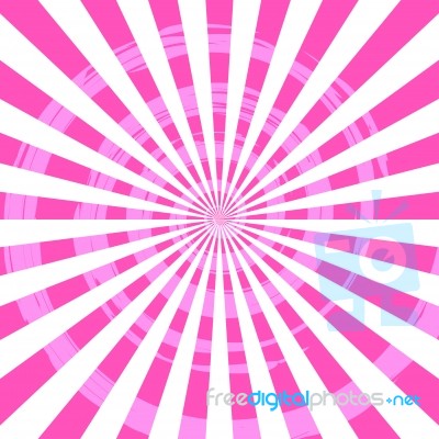 Abstract Burst Ray Background Pink Stock Image