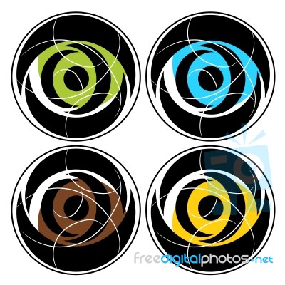 Abstract Circle Stock Image