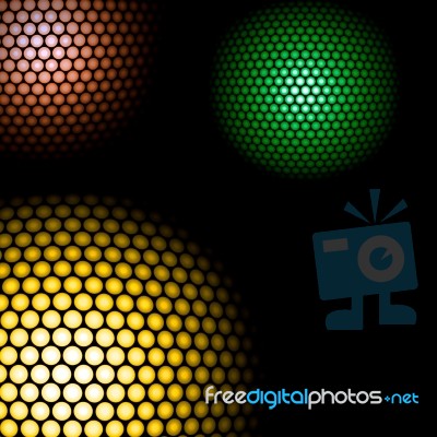 Abstract Circles Stock Photo