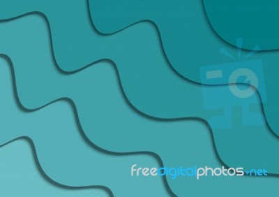 Abstract Color Art Fluid Wave Background Stock Image