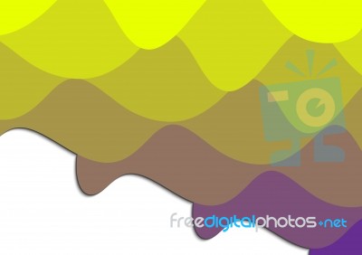 Abstract Color Art Fluid Wave Background Stock Image