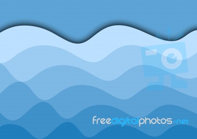 Abstract Color Art Fluid Wave Background Stock Image