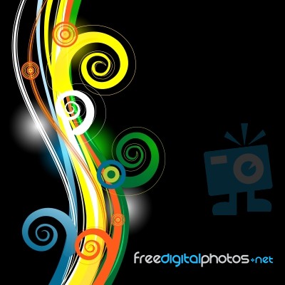 Abstract Colorful Background Stock Image