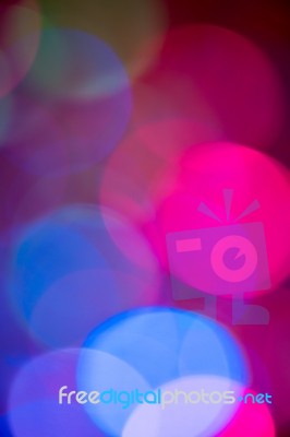 Abstract Colorful Bokeh For Background Stock Photo