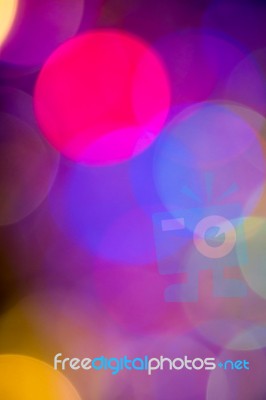 Abstract Colorful Bokeh For Background Stock Photo