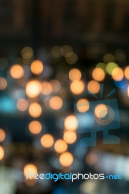 Abstract Colorful Bokeh For Background Stock Photo