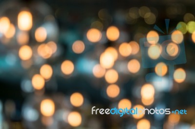 Abstract Colorful Bokeh For Background Stock Photo