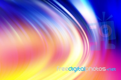 Abstract Colorful Wavy Background Stock Image