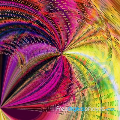 Abstract Coloring Background Stock Image