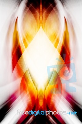 Abstract Curved Background Stock Image