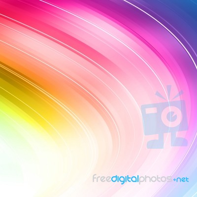 Abstract Curved Background Stock Image