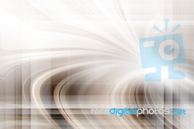 Abstract Curved Background Stock Image