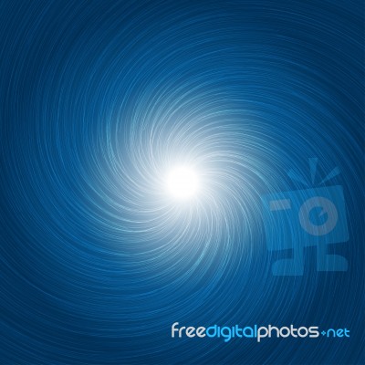 Abstract Cyclone Background Blue Stock Image