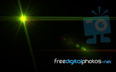 Abstract Design Natural Lens Flare And Rays Background Stock Image