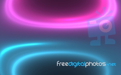 Abstract Design Natural Lens Flare In Space. Rays Background Stock Image