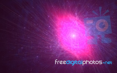 Abstract Design Nature Lens Flare And Black Background Stock Image