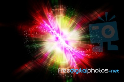 Abstract Explosion Background Stock Image