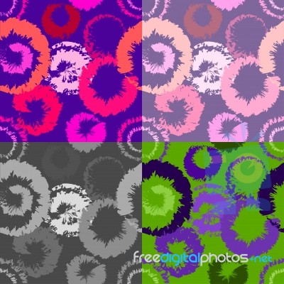 Abstract Fashion Seamless Pattern Stock Image