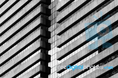 Abstract Fragment Of Modern Architecture Stock Photo