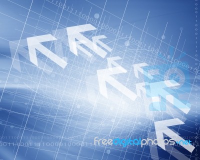 Abstract Futuristic Background Stock Image