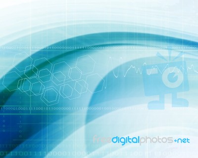 Abstract Futuristic Background Stock Image