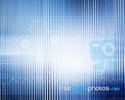 Abstract Futuristic Background Stock Image