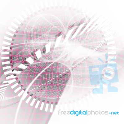 Abstract Futuristic Background Stock Image