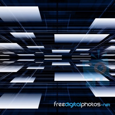 Abstract Futuristic Background Stock Image