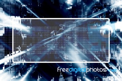 Abstract Futuristic Background Stock Image