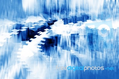 Abstract Futuristic Background Stock Image