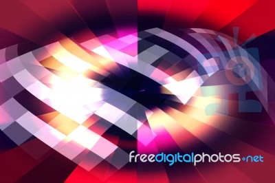 Abstract Futuristic Background Stock Image