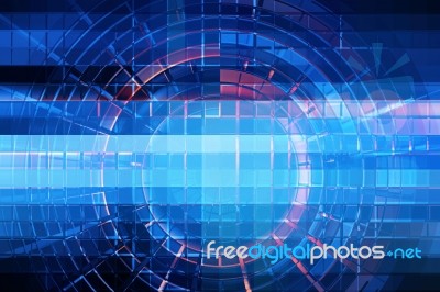 Abstract Futuristic Background Stock Image