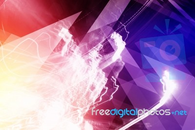 Abstract Futuristic Background Stock Image