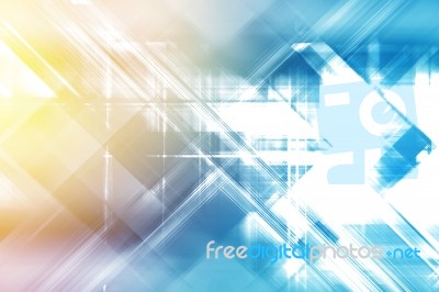 Abstract Futuristic Background Stock Image