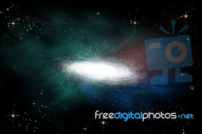 Abstract Galaxy Stock Image