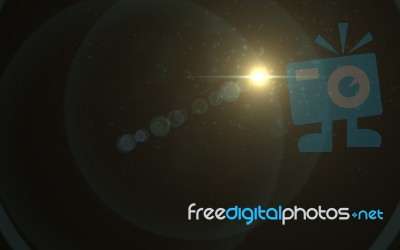 Abstract Global Beautiful Backgrounds  Lens Flare Lights Stock Image