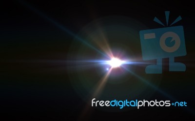 Abstract Global Beautiful Backgrounds  Lens Flare Lights Stock Image